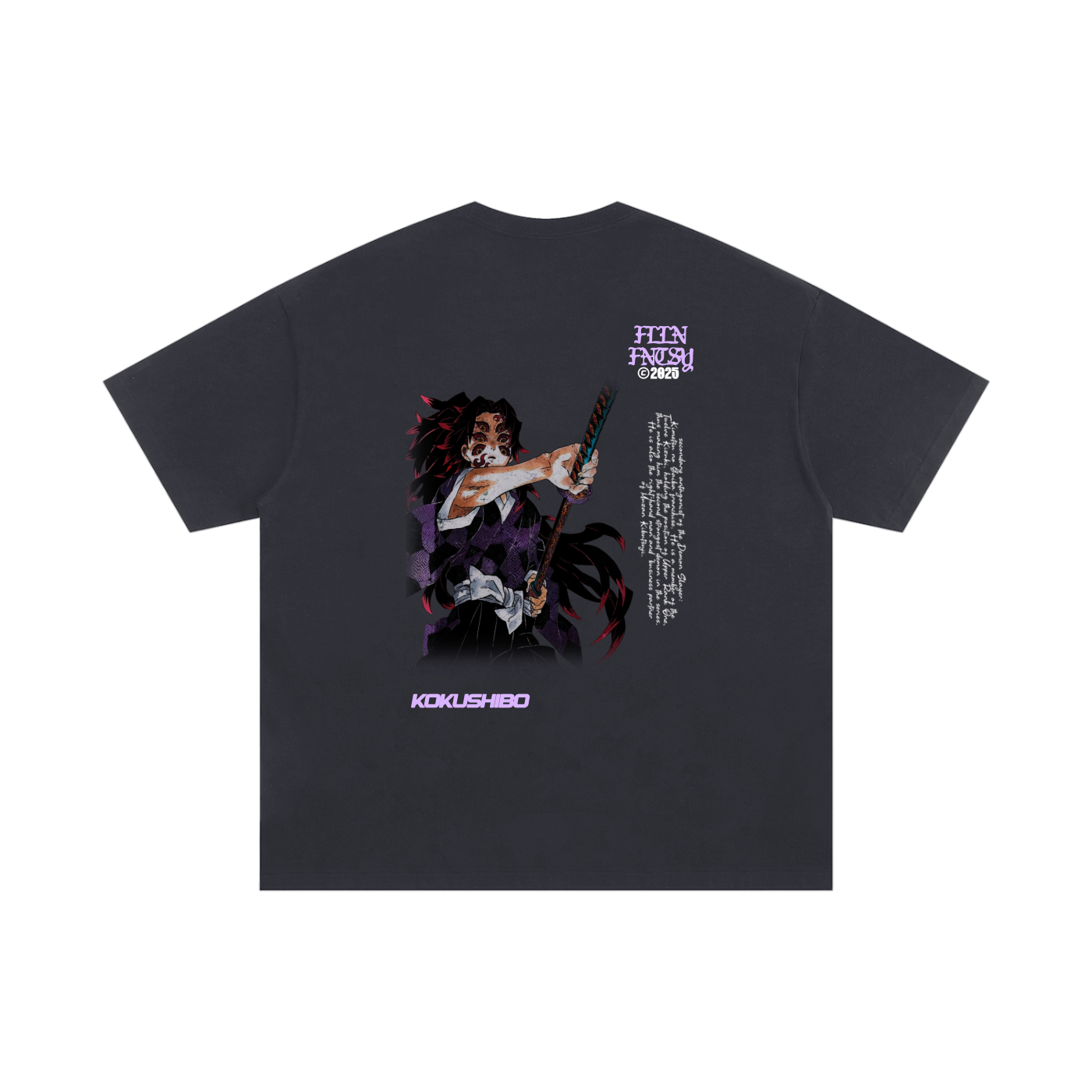 Kokushibo Unisex Oversized Cotton T-Shirt