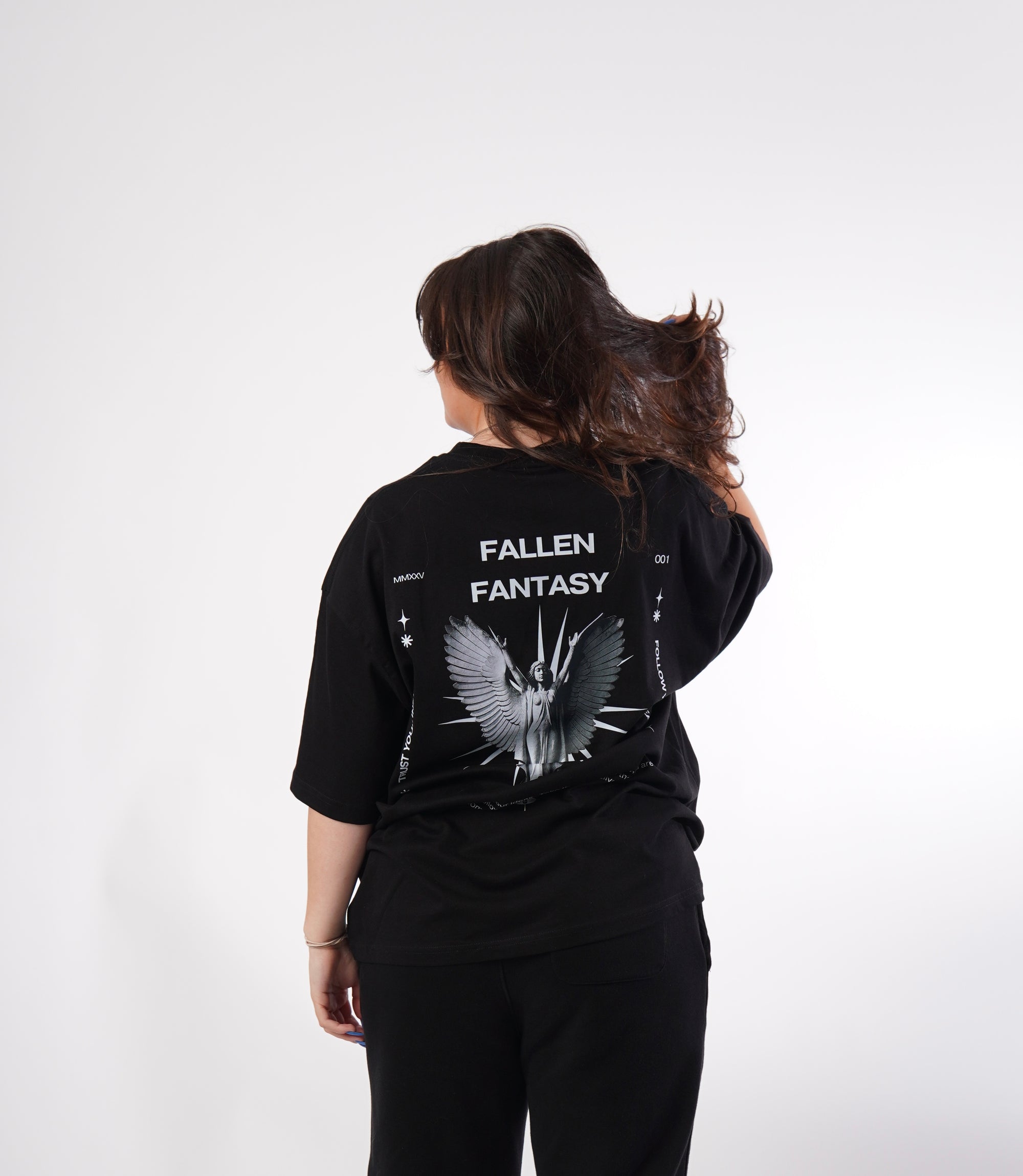 Ethereal Edge Oversized Tee