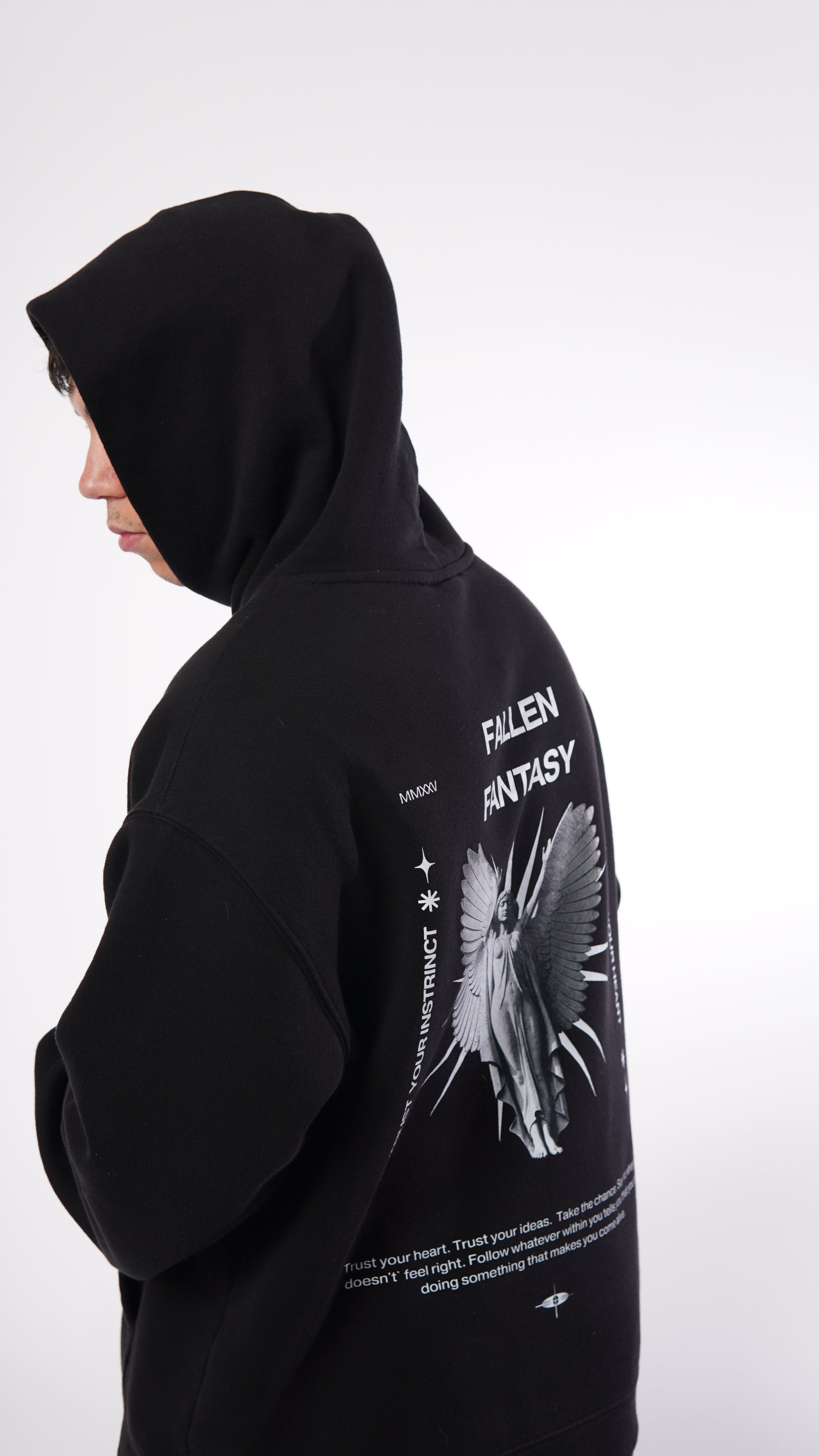 Ethereal Edge Relaxed Hoodie