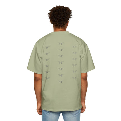 All-Over Graphic Heavyweight Oversized Tee