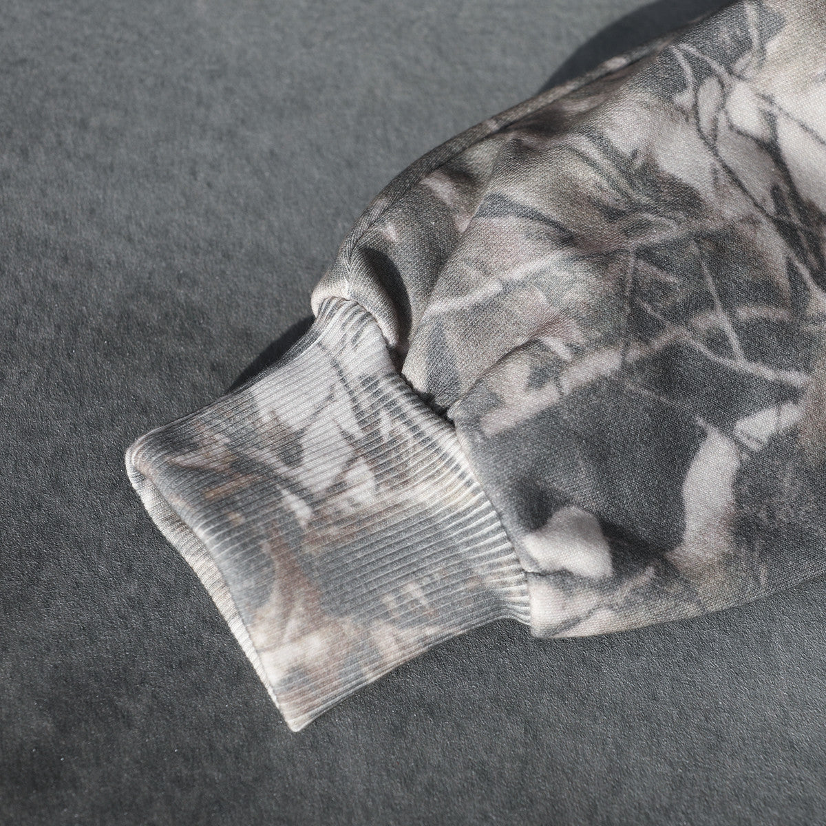 Heavyweight French Terry Camo Zip-Up Hoodie (400 GSM)