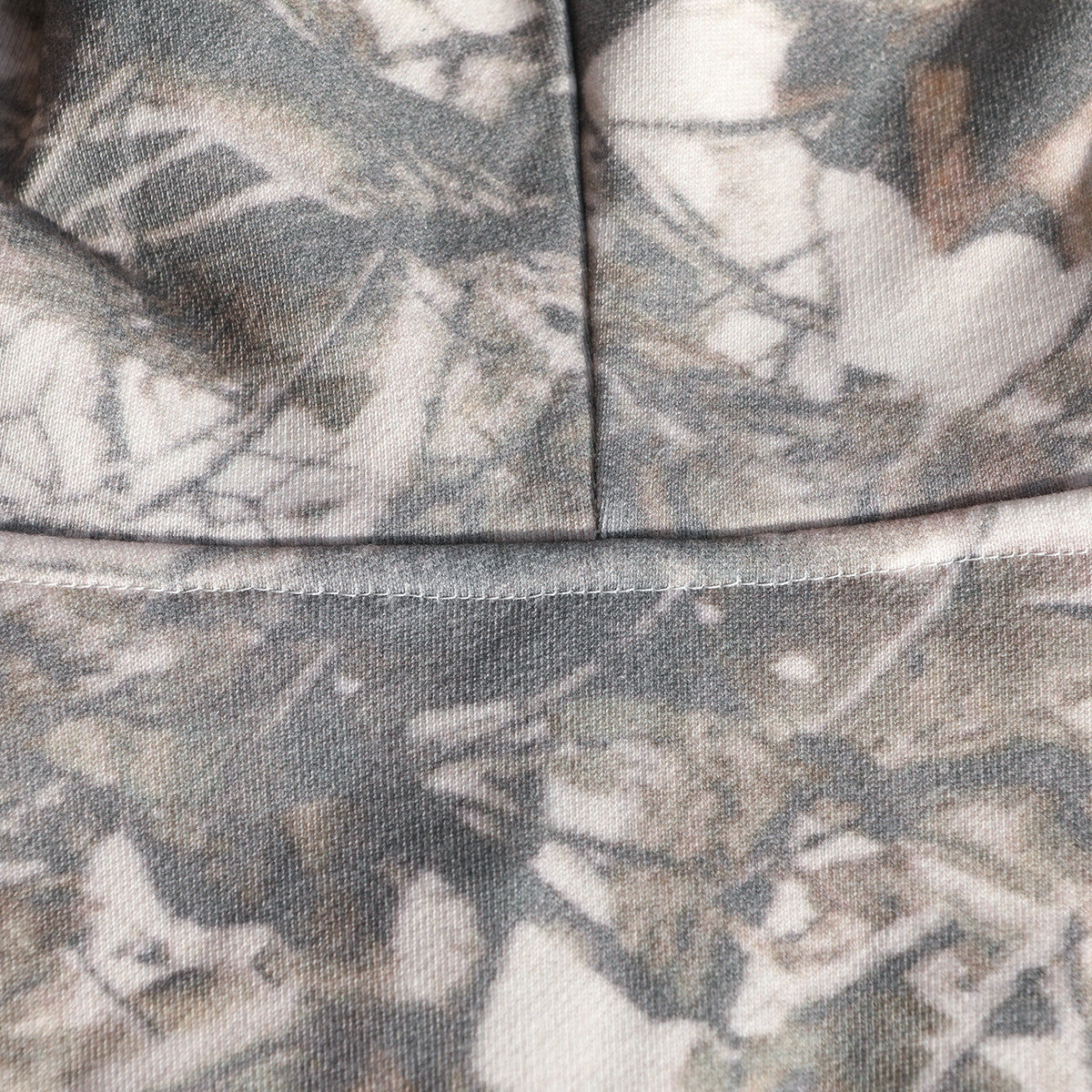 Heavyweight French Terry Camo Zip-Up Hoodie (400 GSM)