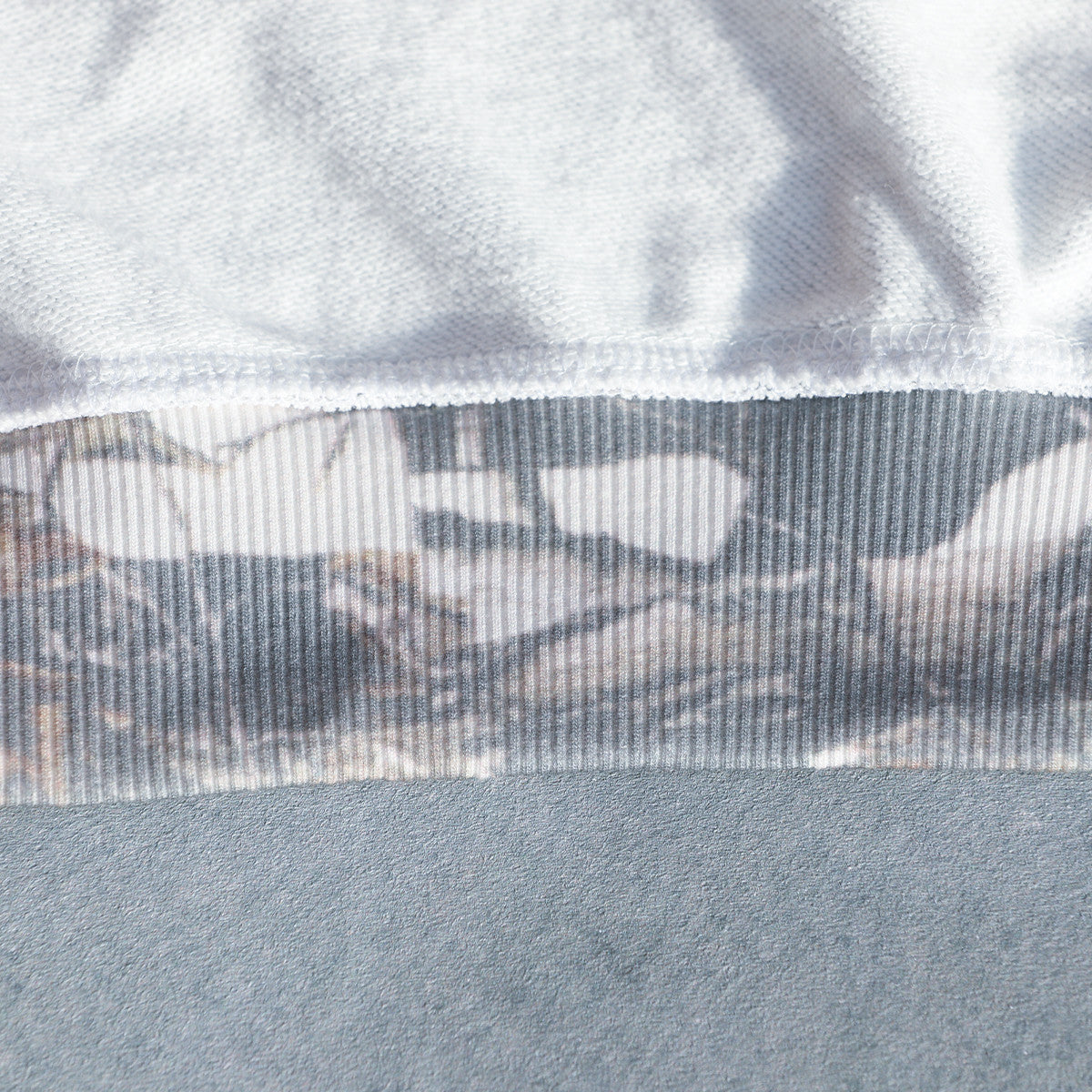 Heavyweight French Terry Camo Zip-Up Hoodie (400 GSM)