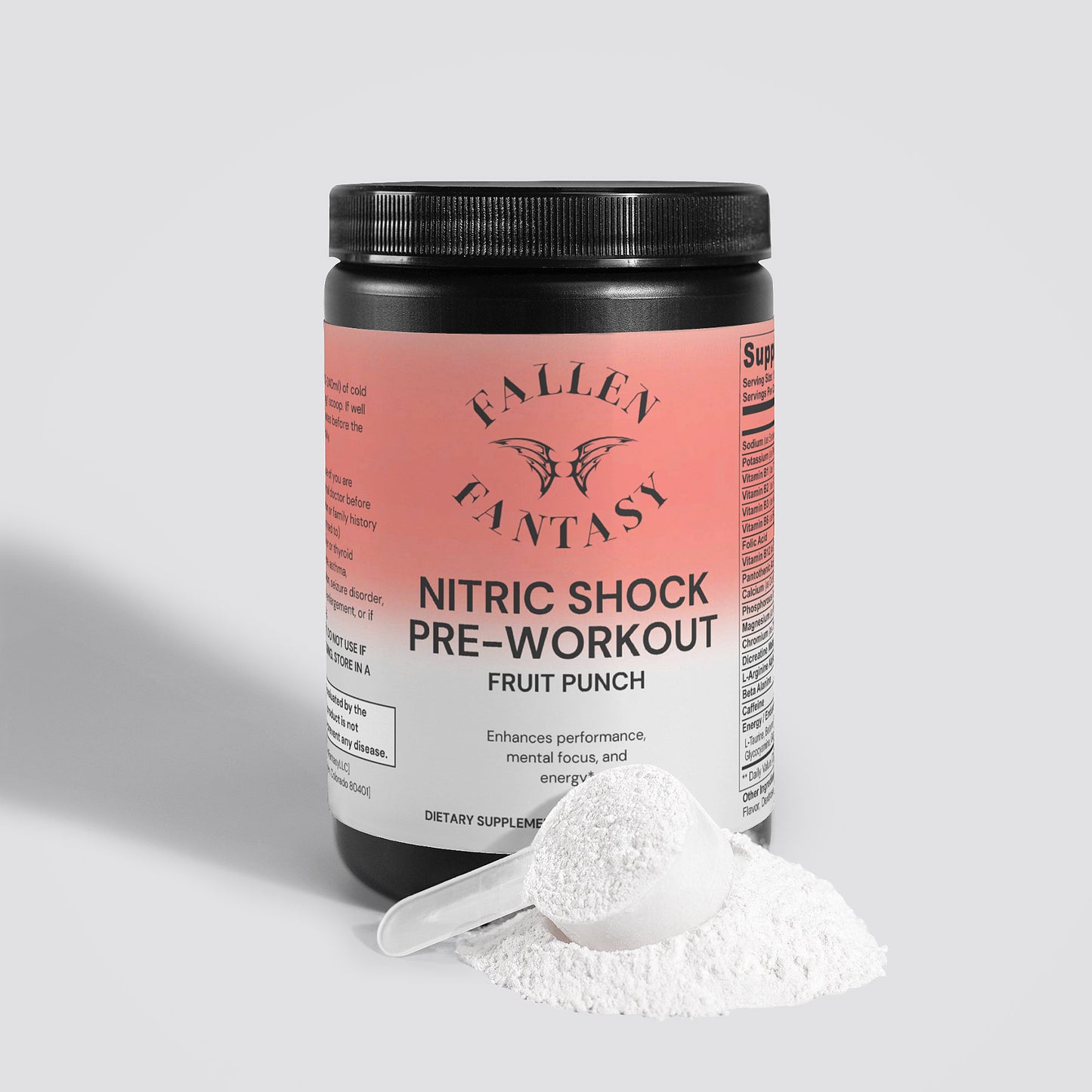 Nitric Shock Pre-Workout Powder (Fruit Punch)