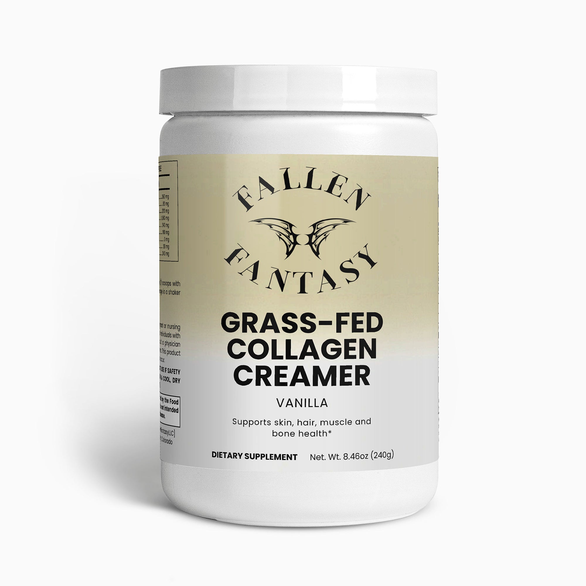 Grass-Fed Collagen Creamer (Vanilla)