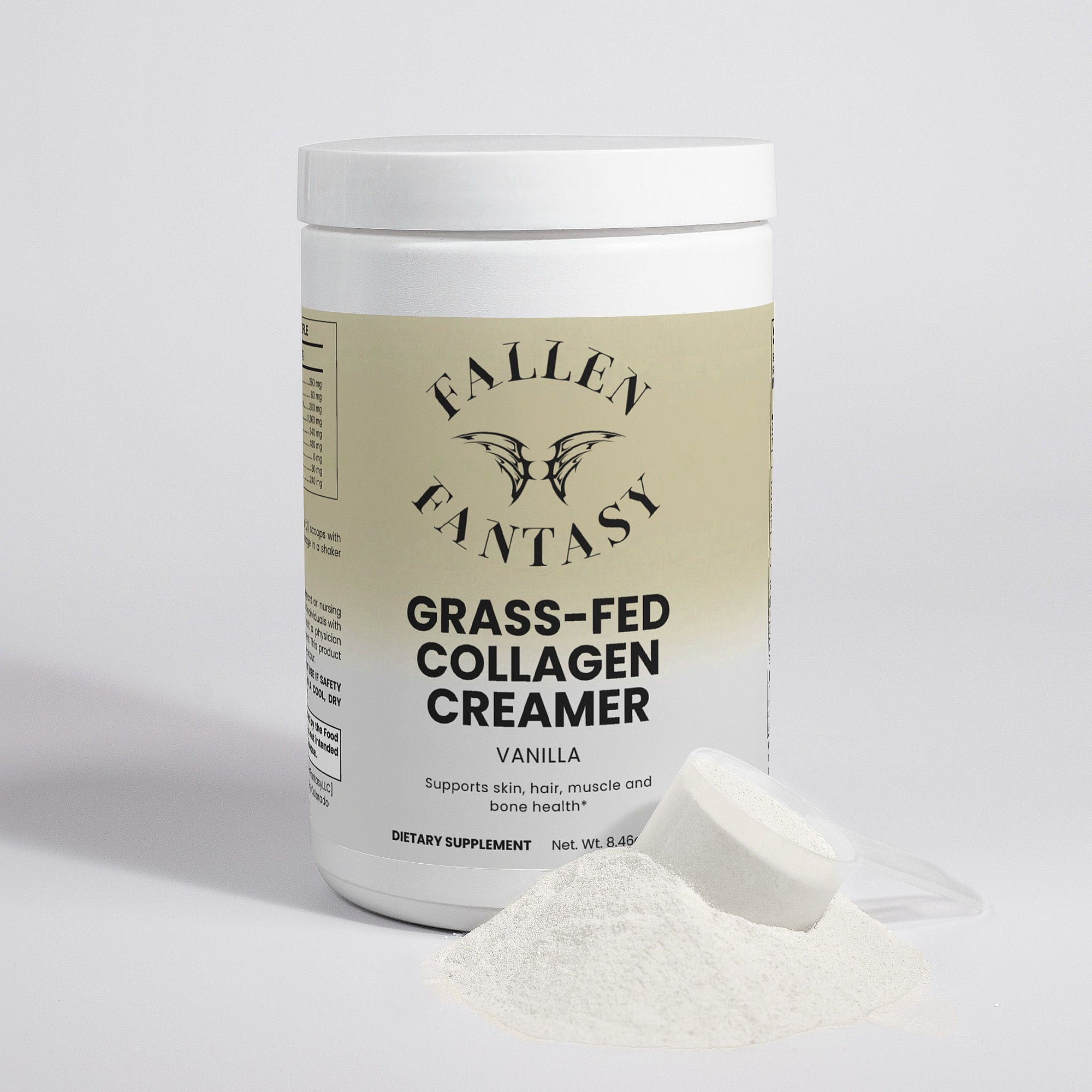 Grass-Fed Collagen Creamer (Vanilla)