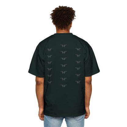 All-Over Graphic Heavyweight Oversized Tee