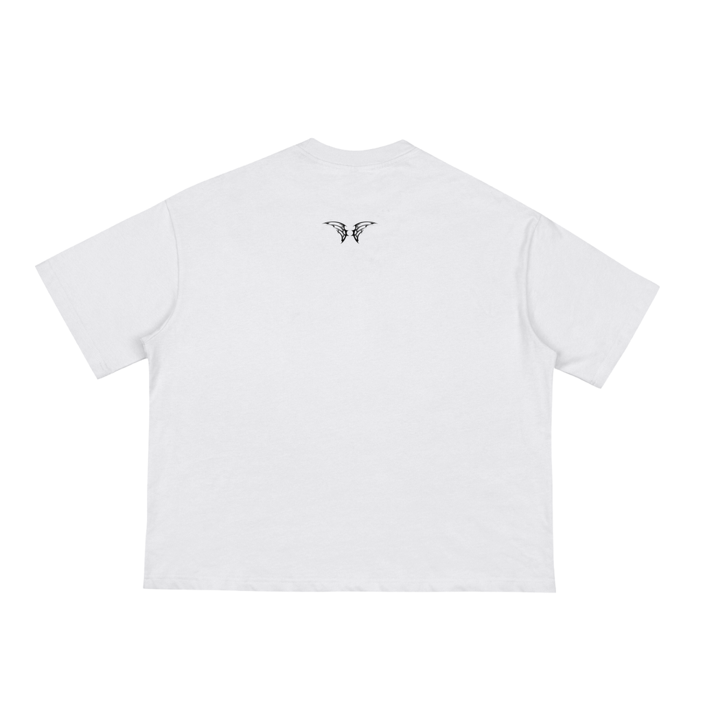 Darkness Boxy Tee White