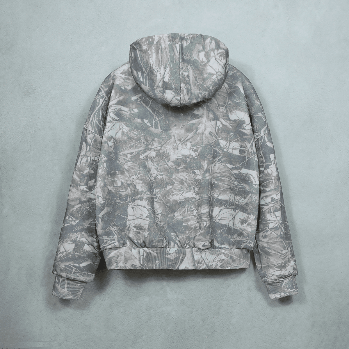 Heavyweight French Terry Camo Hoodie（400GSM）