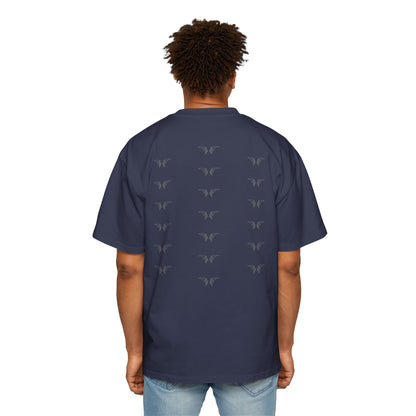 All-Over Graphic Heavyweight Oversized Tee