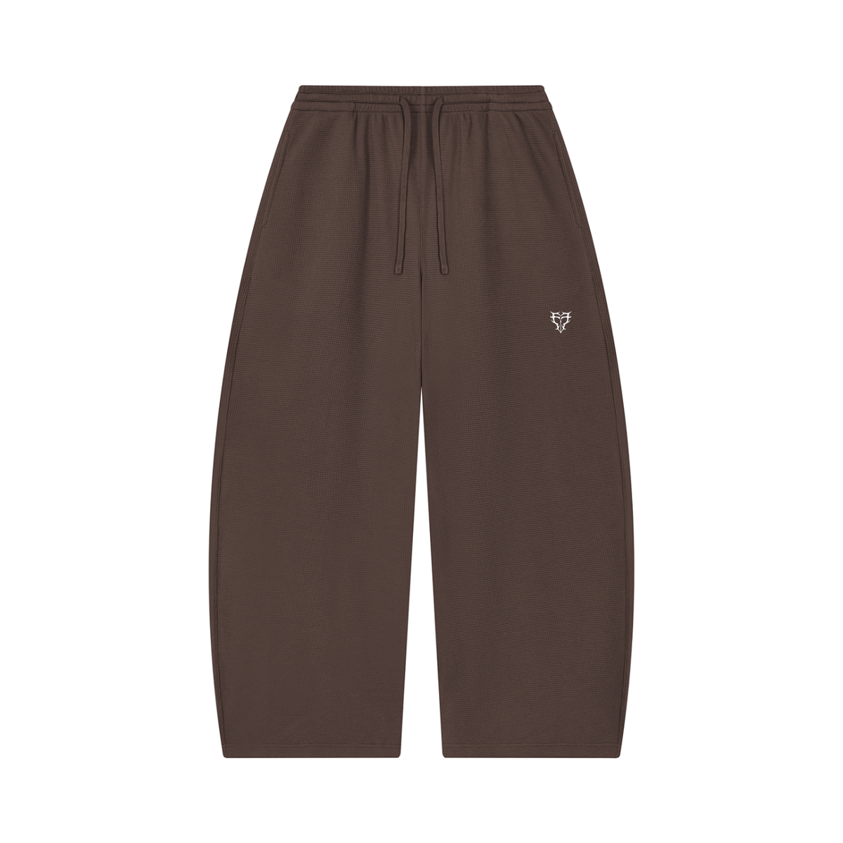 Waffle Barrel Leg Pants