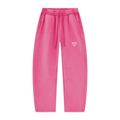 Unisex Vintage Wash Barrel Leg Fleece Sweatpants