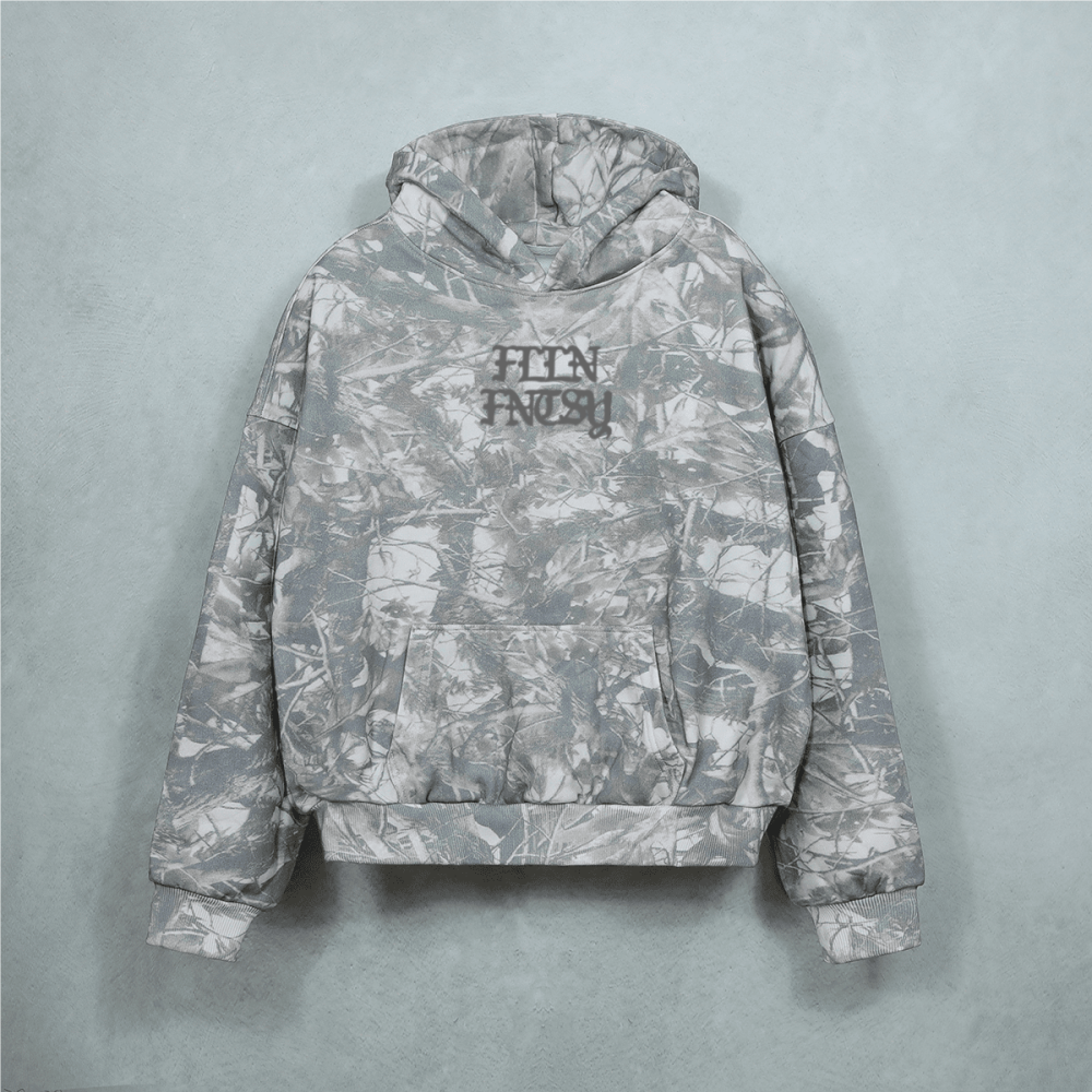 Heavyweight French Terry Camo Hoodie（400GSM）