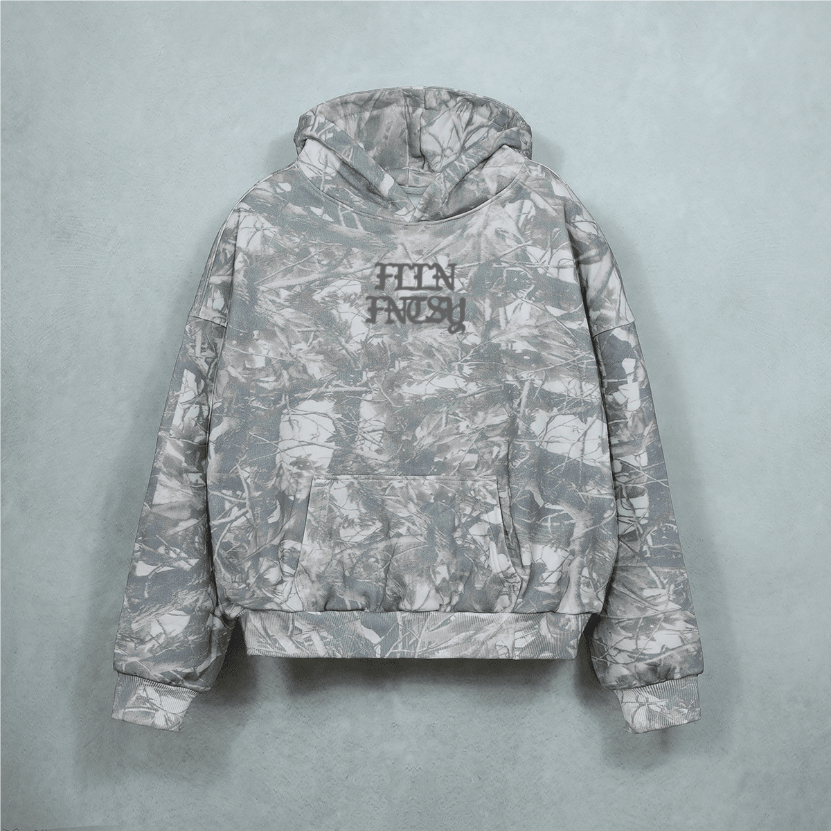 Heavyweight French Terry Camo Hoodie（400GSM）