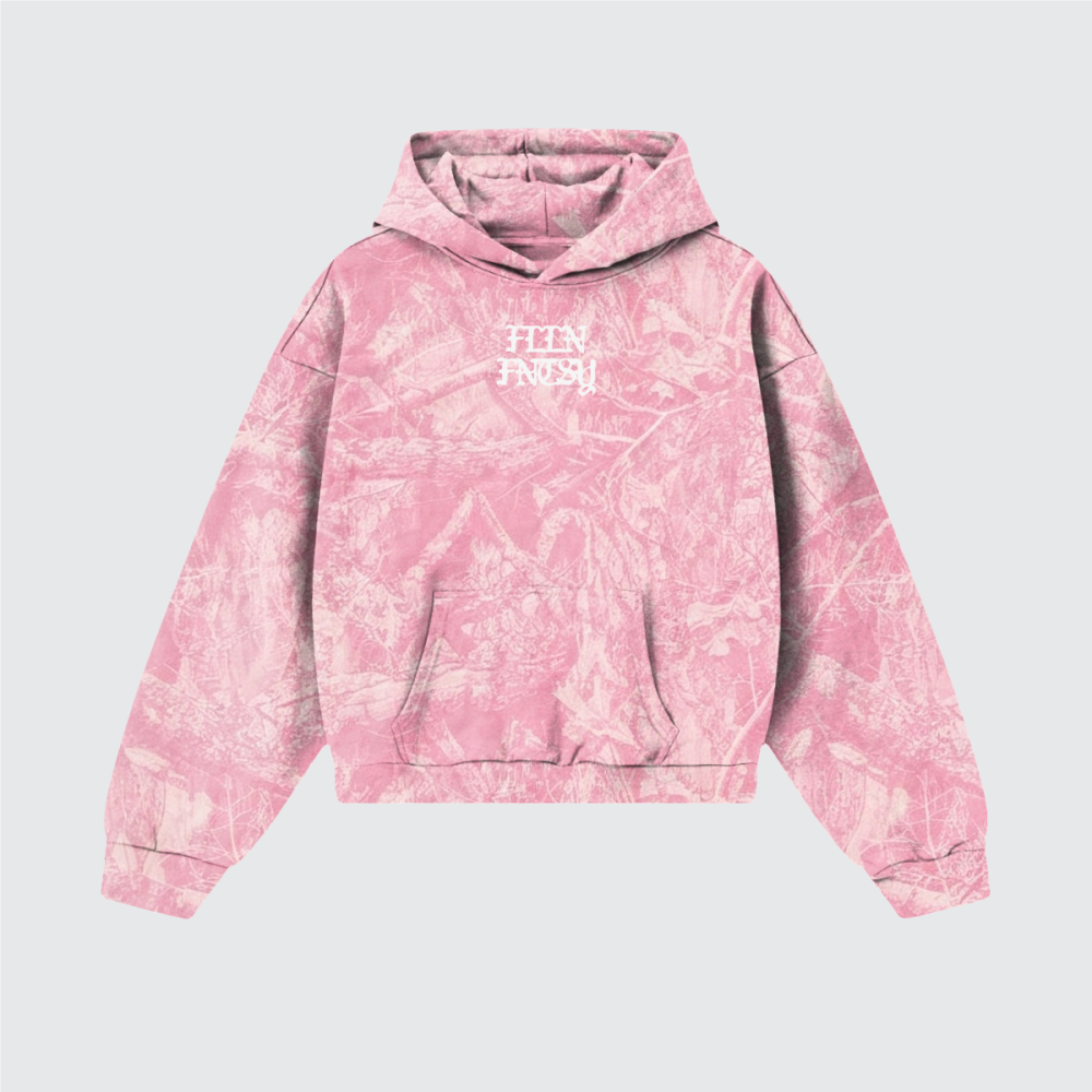 Unisex Heavyweight Camo Fleece Hoodie（360GSM）