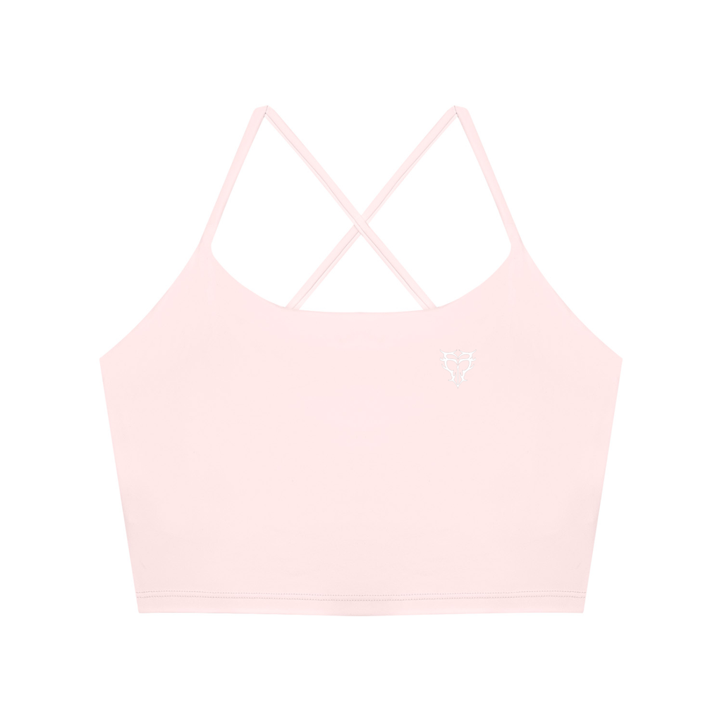 Women's Ruched Cropped Yoga Tank Top