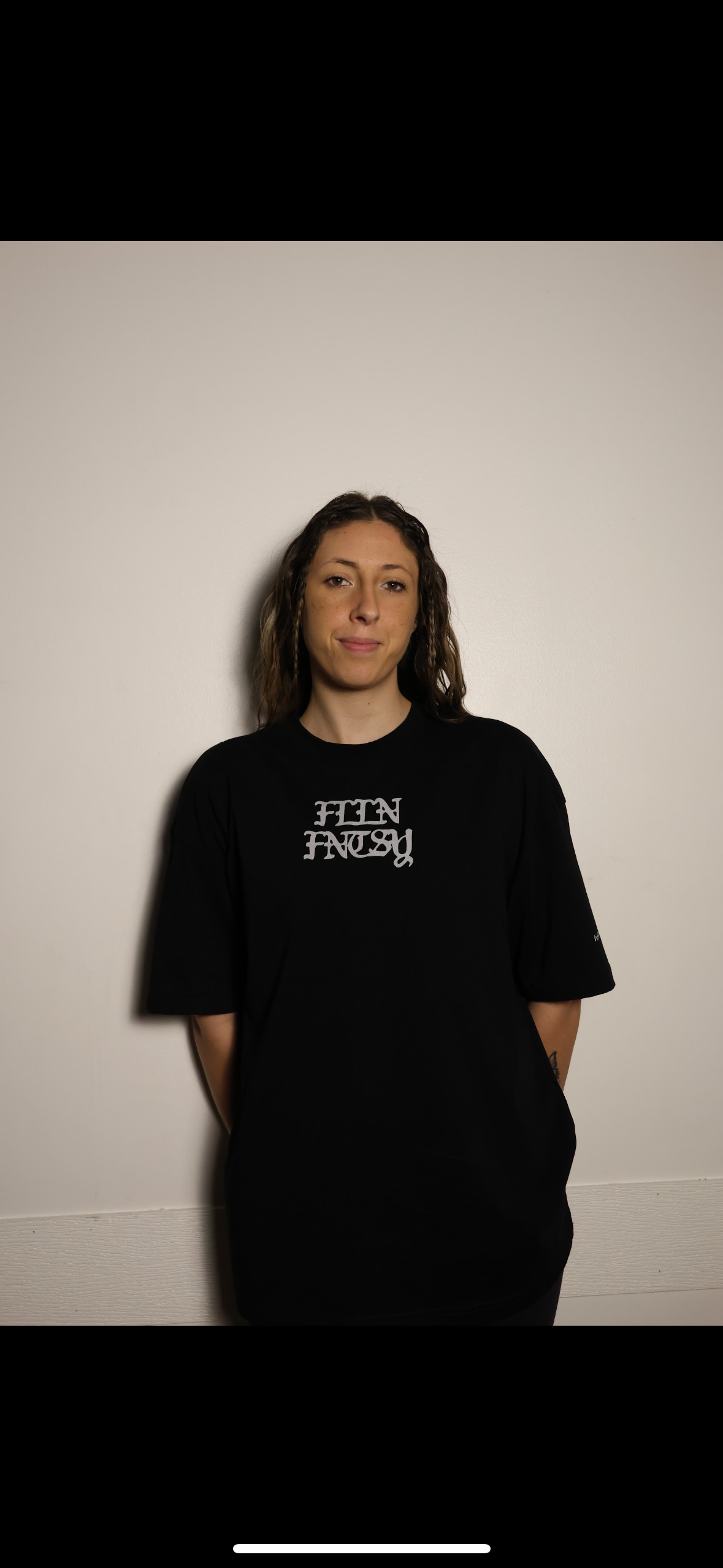 My Only Enemy Is Me Heavyweight Cotton Tee