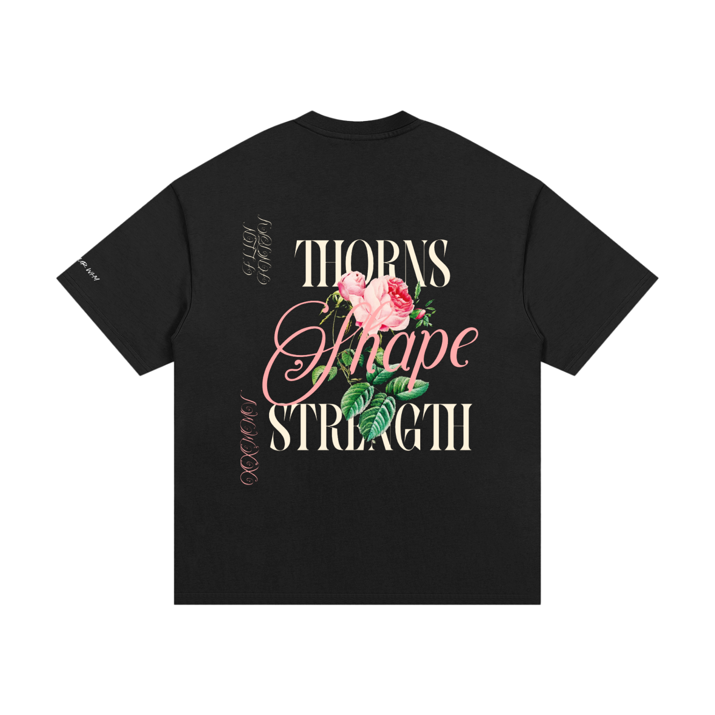 Thorns Shape Strength Heavyweight Cotton Tee