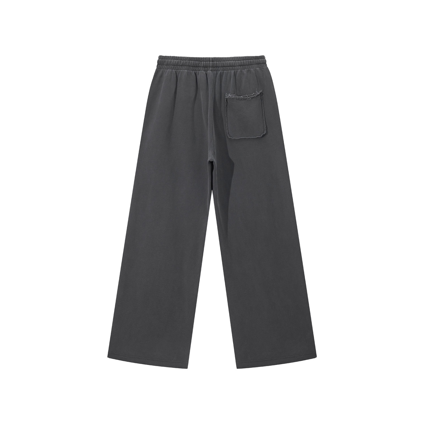 Snow Washed Raw Edge Sweatpants