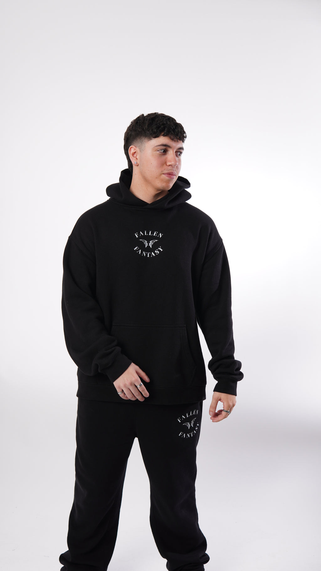 Ethereal Edge Relaxed Hoodie