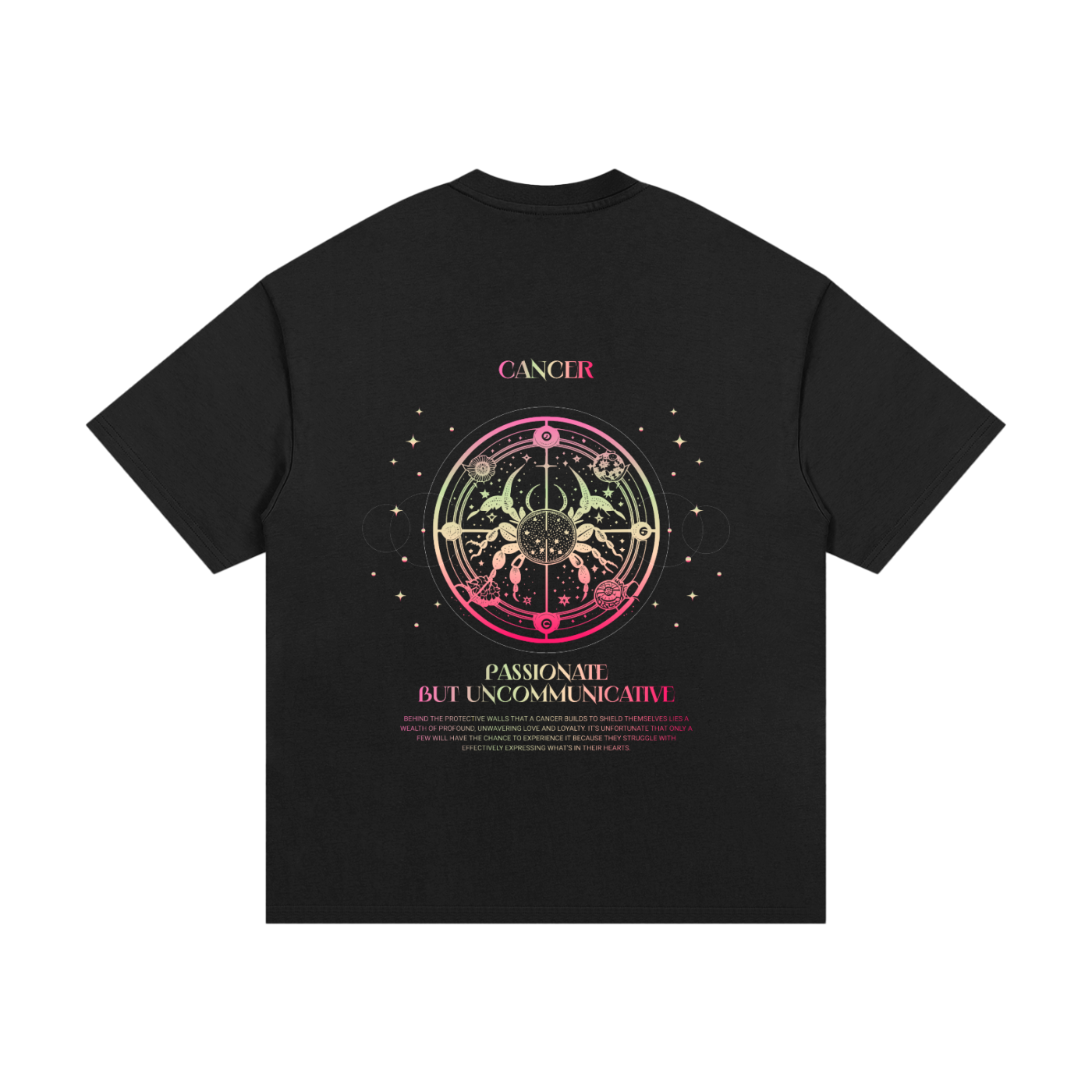 Cancer Heavyweight Cotton T-Shirt
