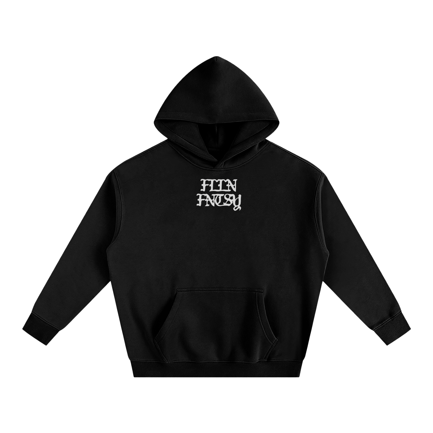 Positivity Oversize Fleeced Hoodie