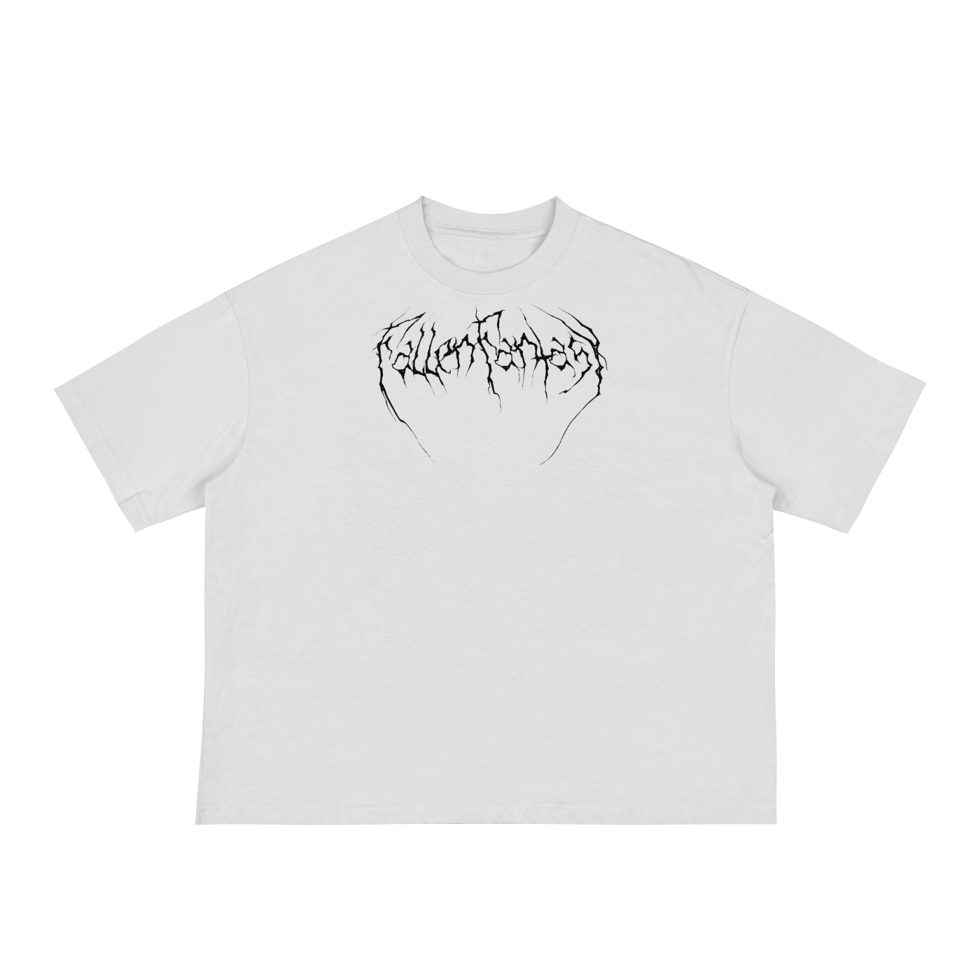 Darkness Boxy Tee White