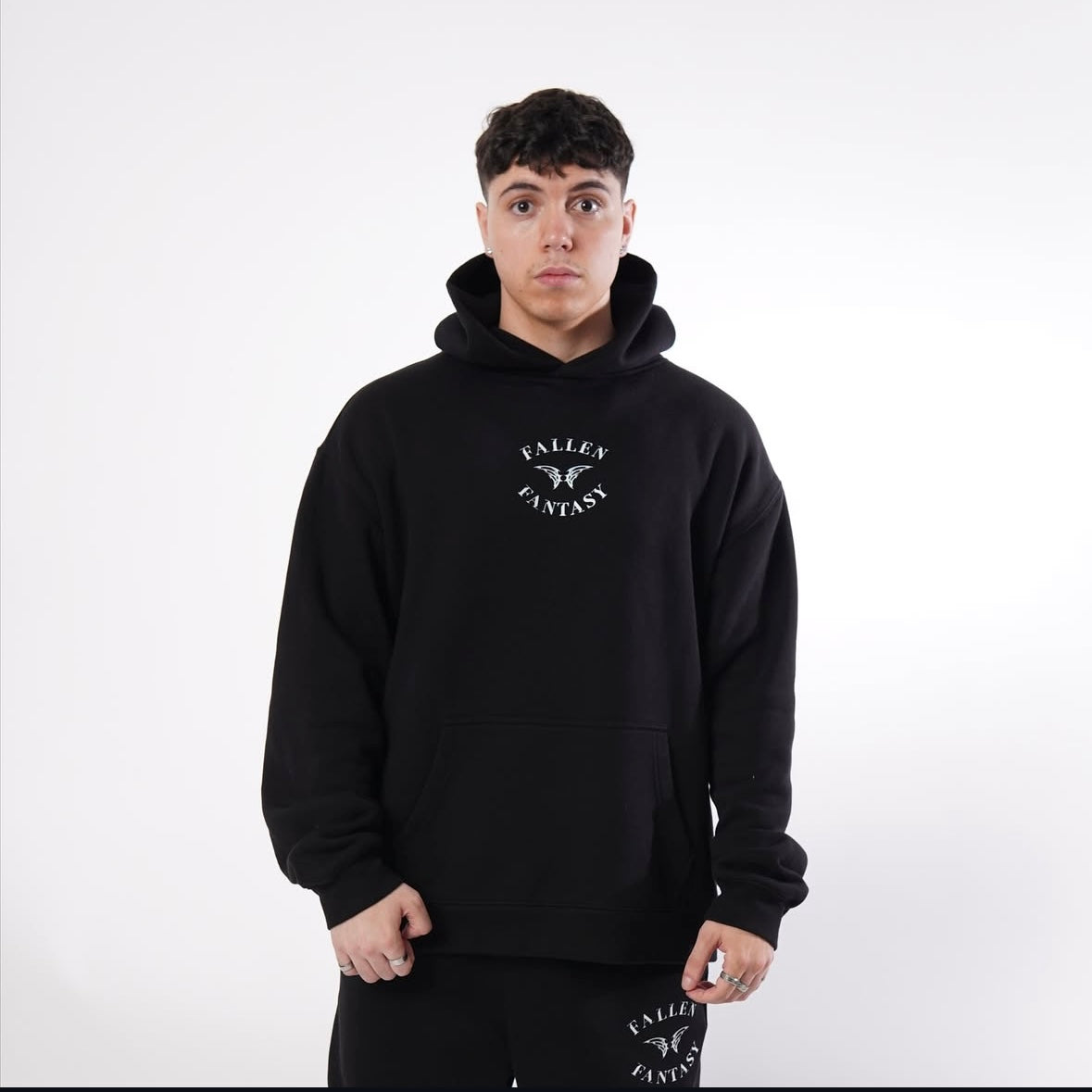 Ethereal Edge Relaxed Hoodie