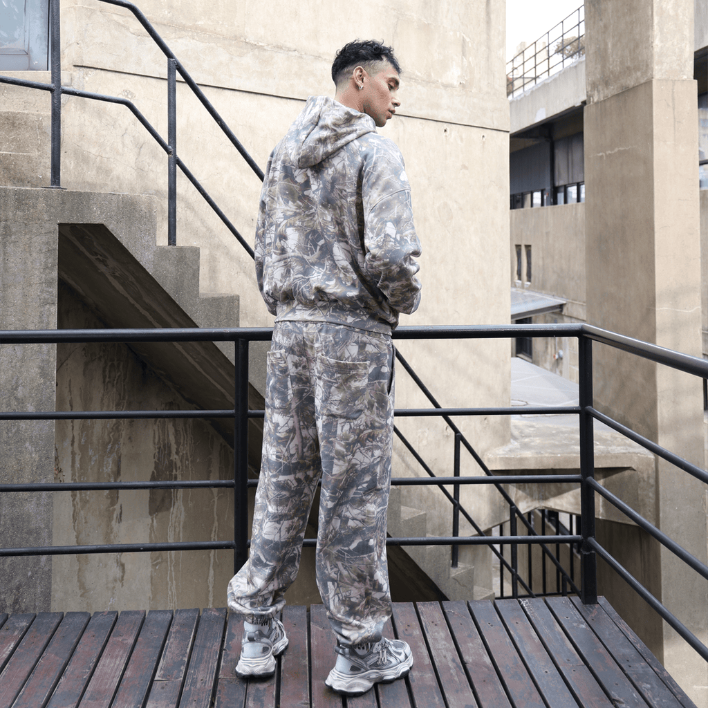 Heavyweight French Terry Camo Sweatpants（400GSM）