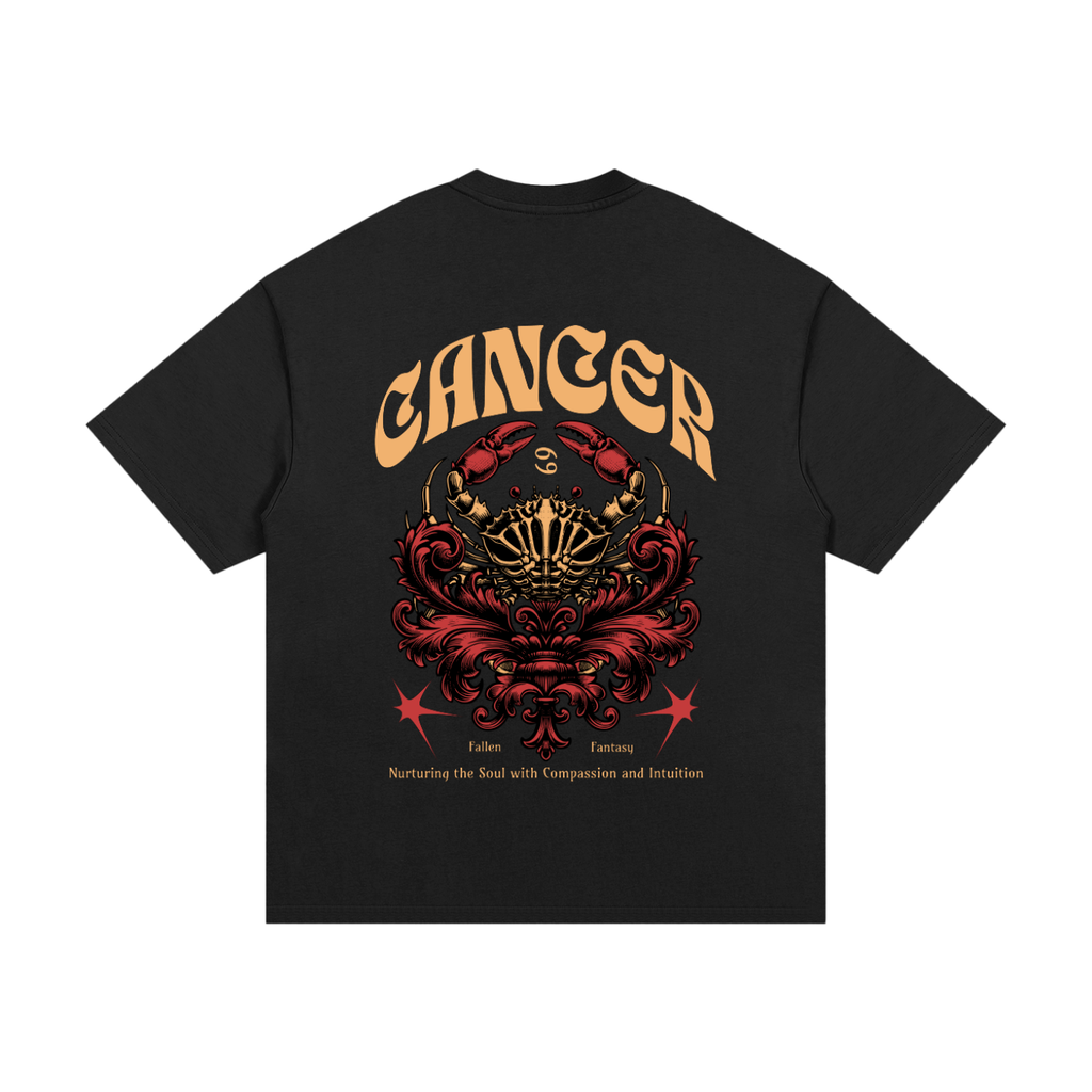 Cancer Heavyweight Cotton T-Shirt