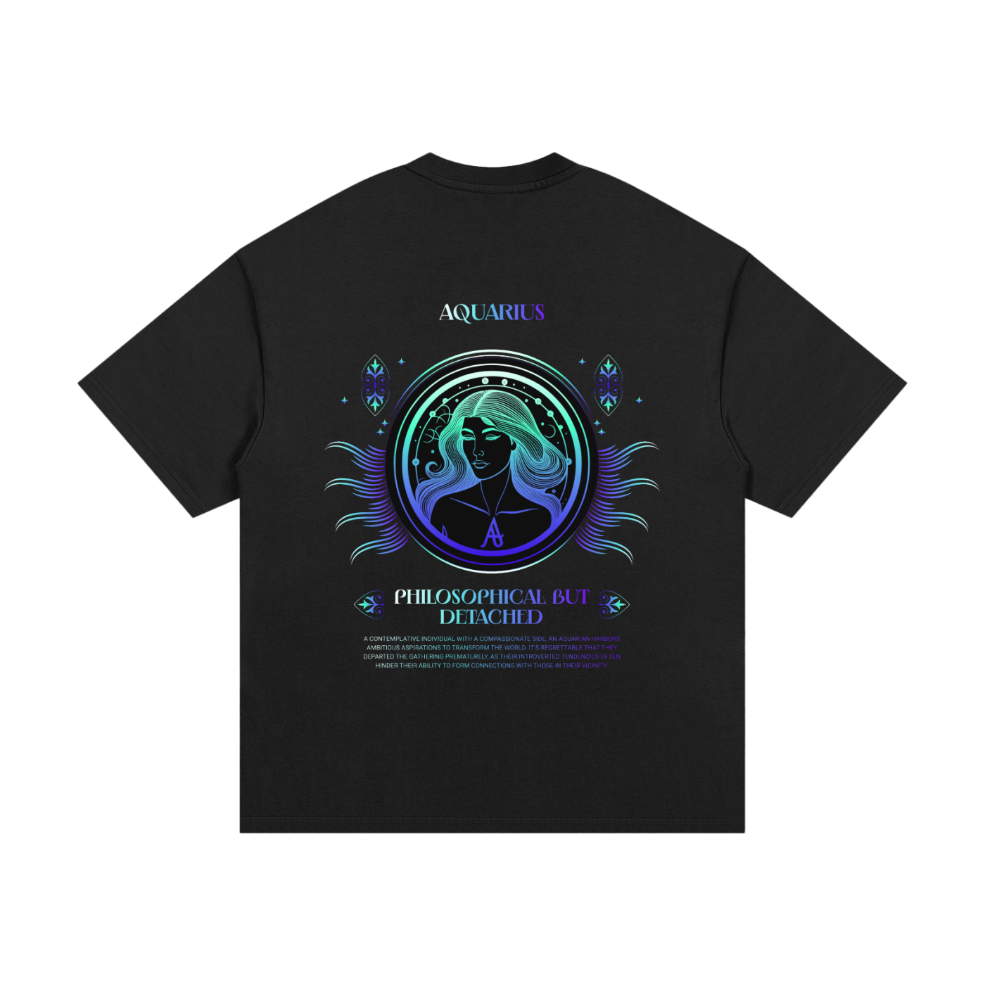 Aquarius Heavyweight Cotton T-Shirt