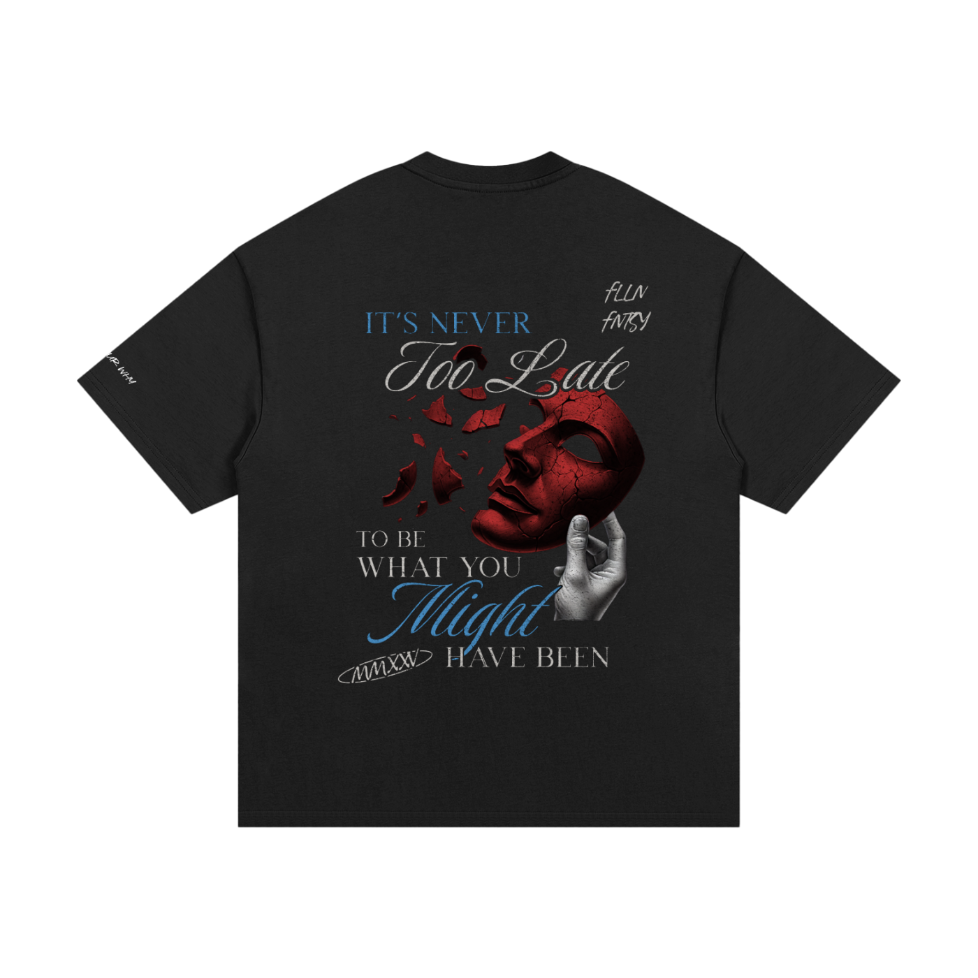 It’s Never Too Late Heavyweight Cotton Tee