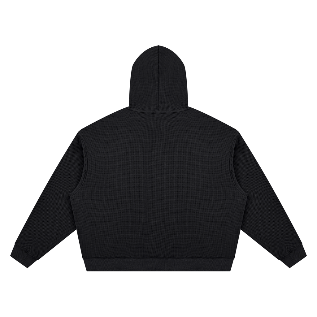 Waffle Boxy Hoodie