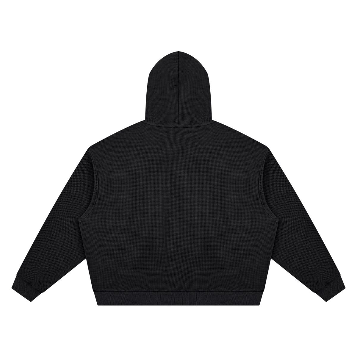 Waffle Boxy Hoodie