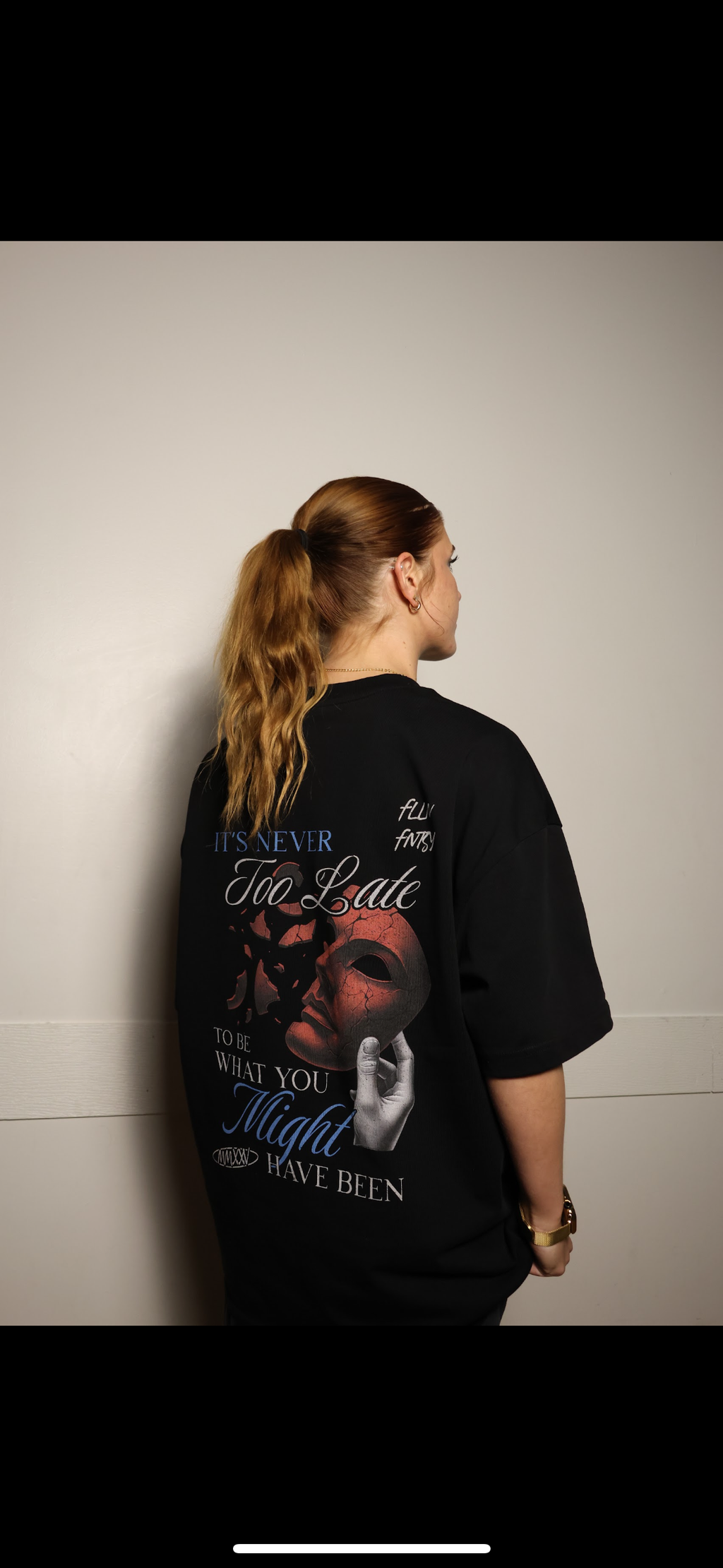 It’s Never Too Late Heavyweight Cotton Tee