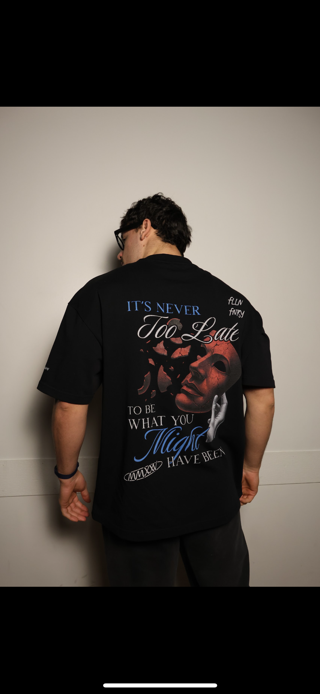It’s Never Too Late Heavyweight Cotton Tee