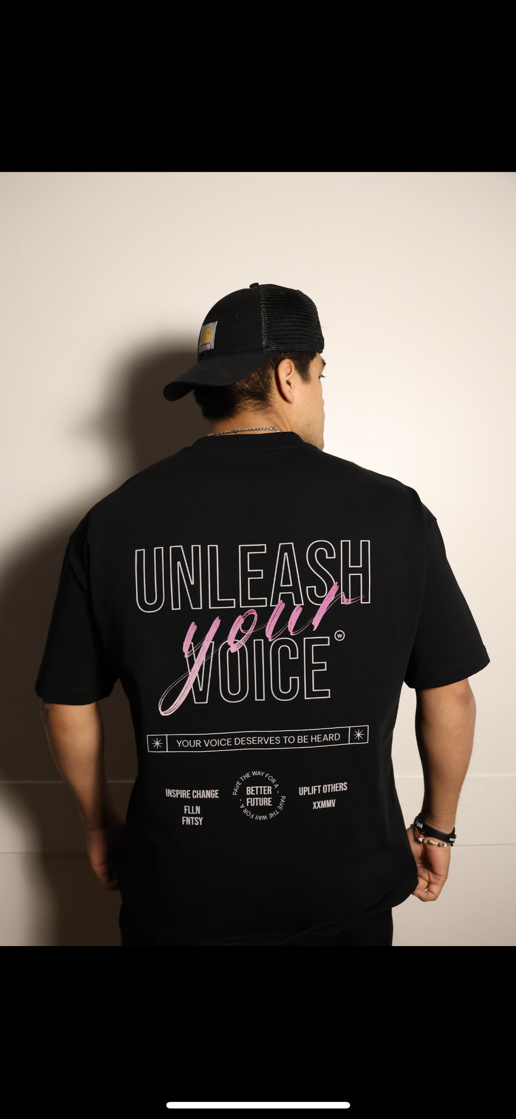 Unleash Your Voice Heavyweight Cotton Tee