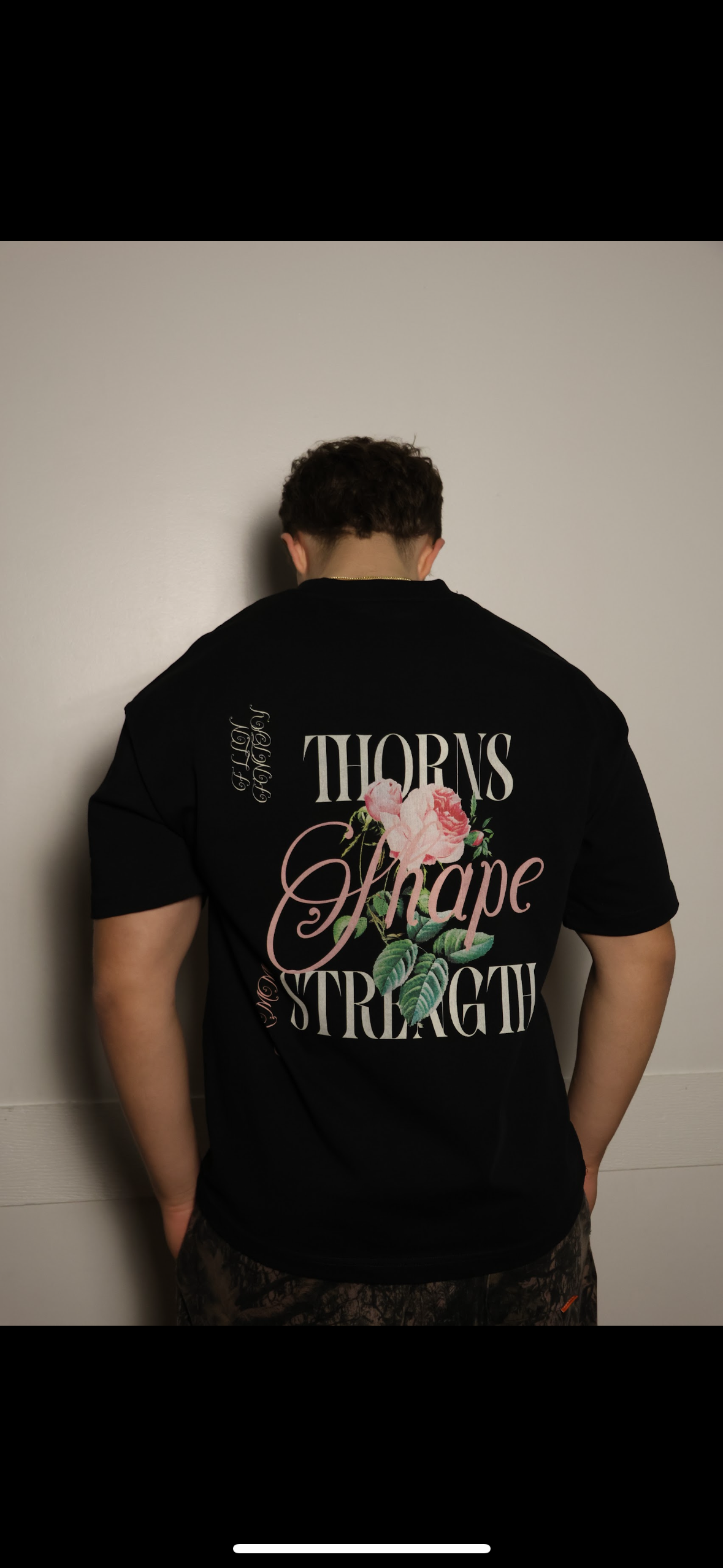 Thorns Shape Strength Heavyweight Cotton Tee
