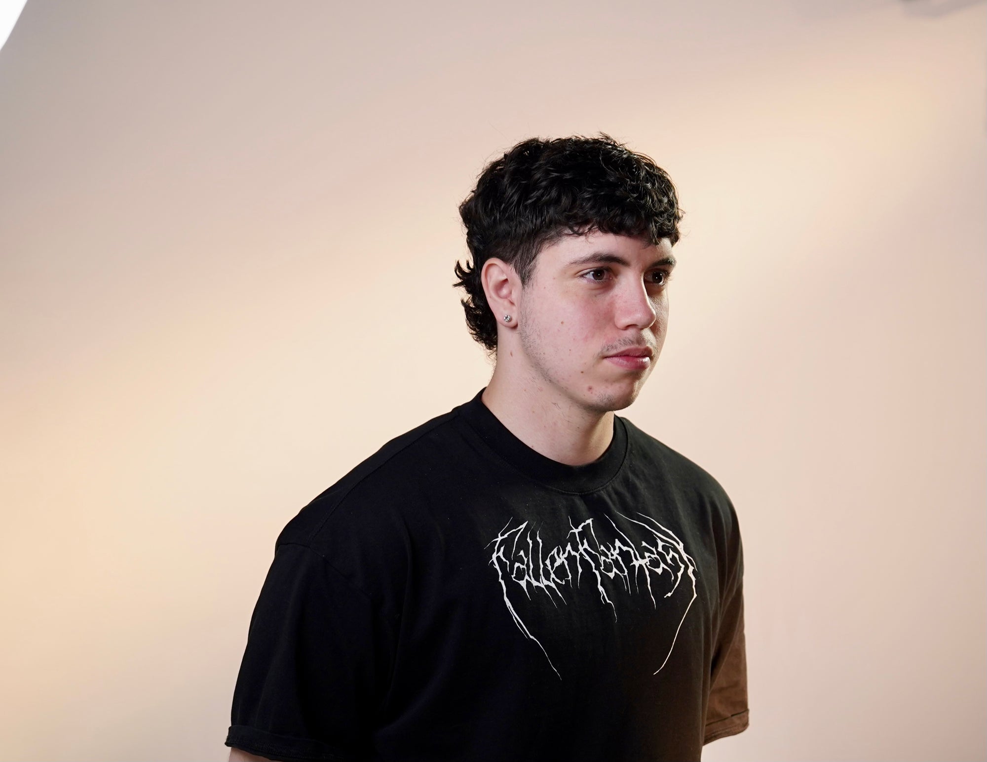 Darkness Boxy Tee Black
