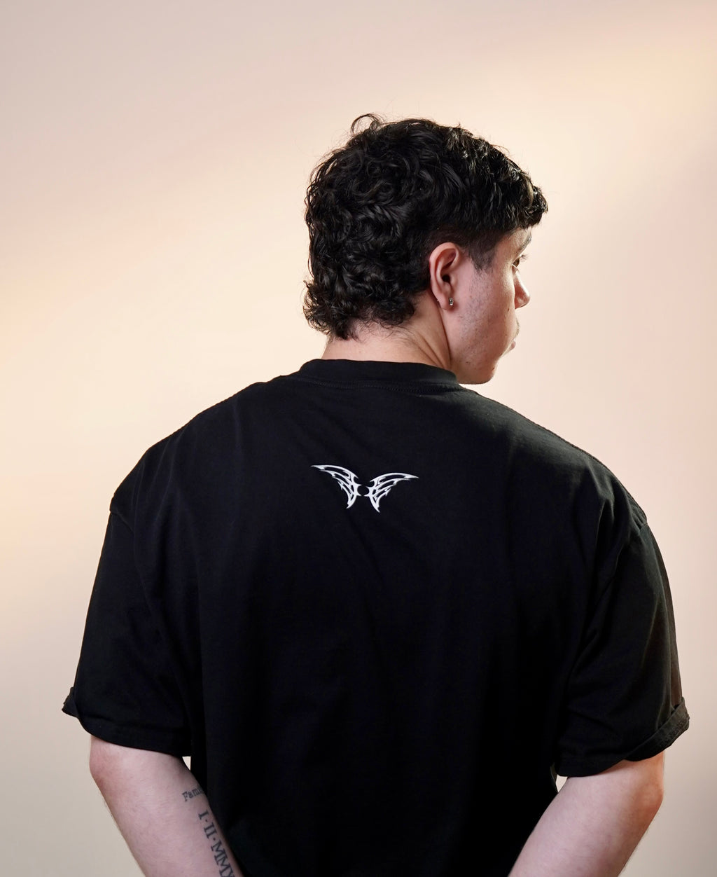 Darkness Boxy Tee Black