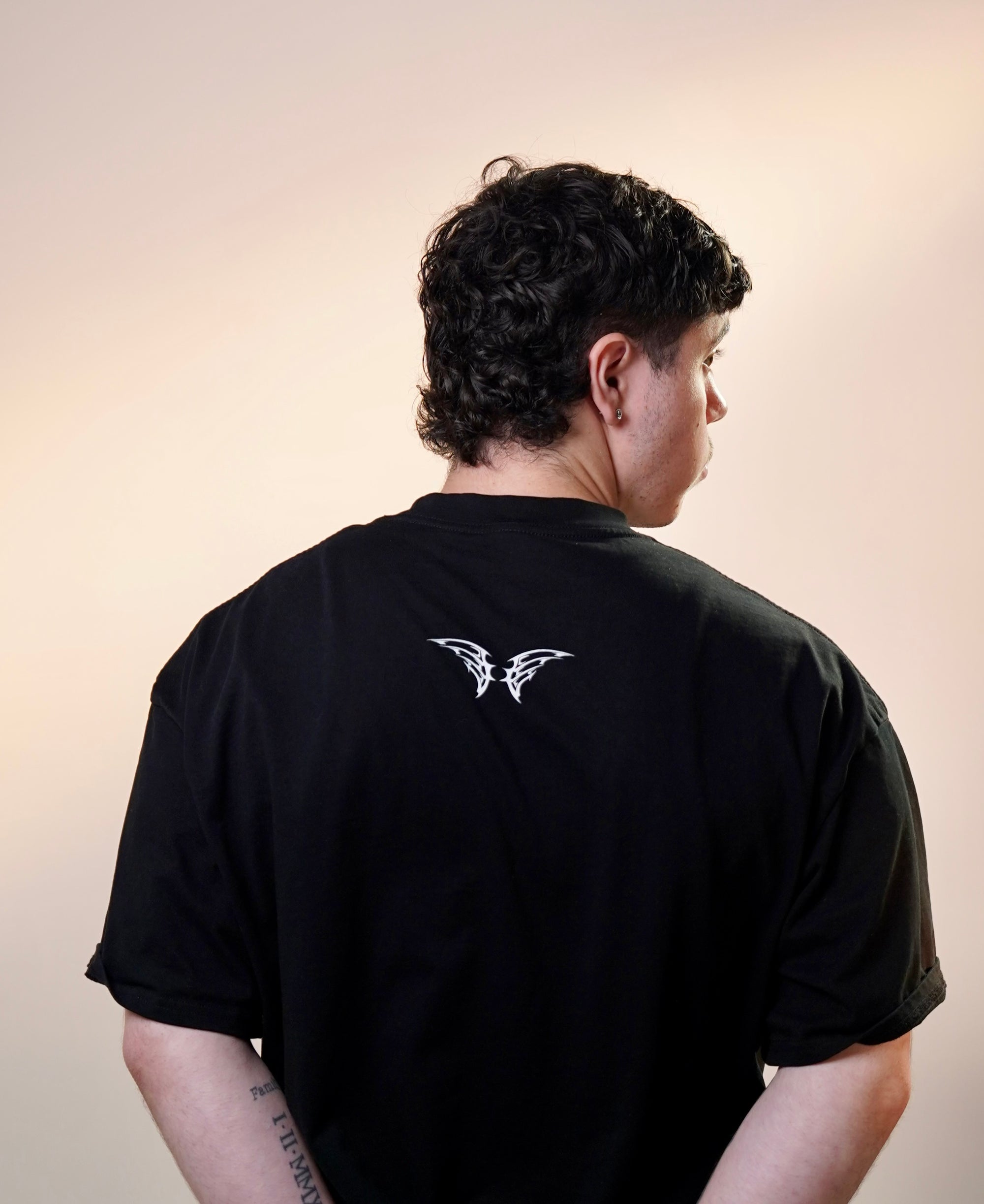 Darkness Boxy Tee Black