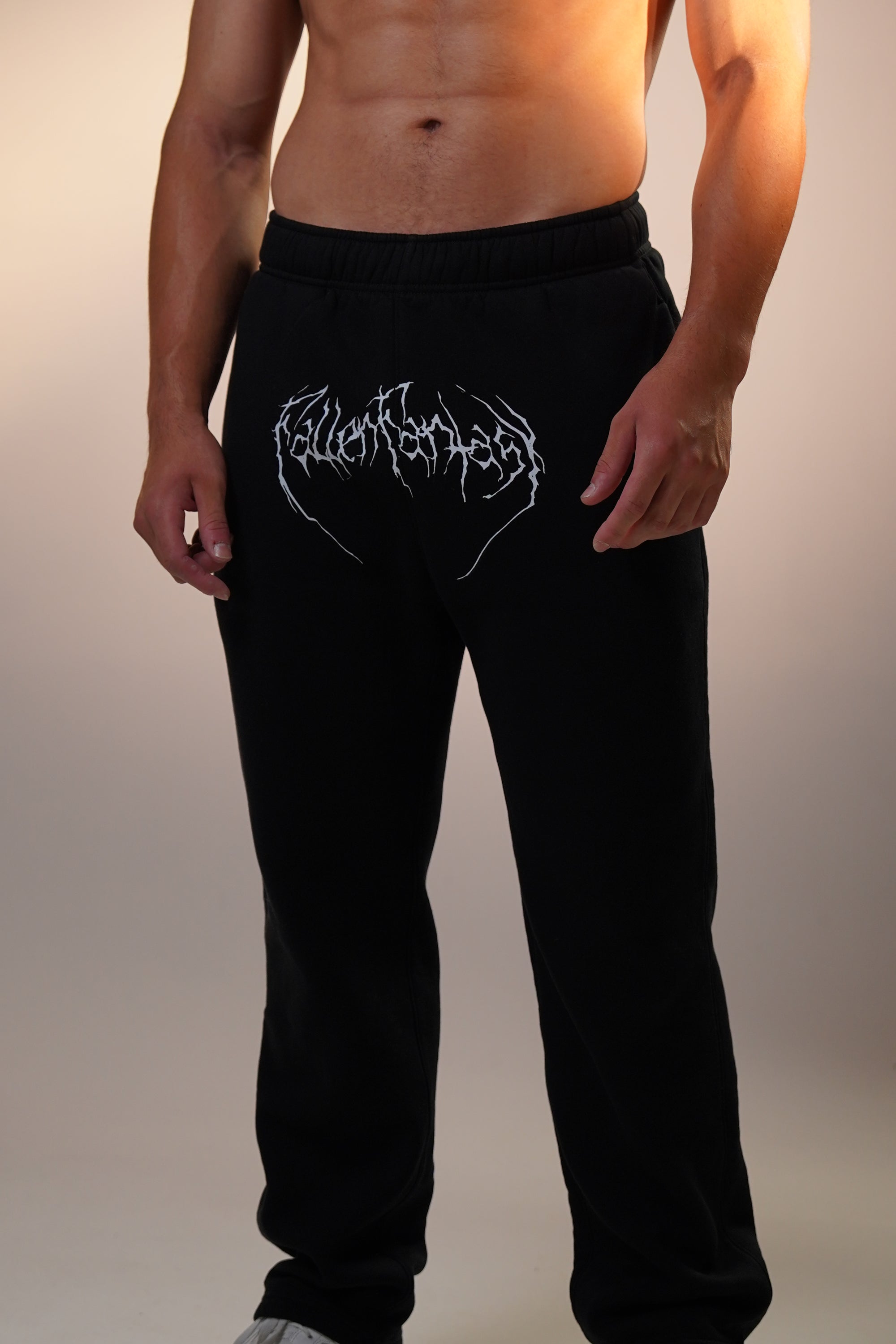 Darkness Open Bottom Sweatpants