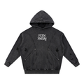 Snow Washed Distressed Hoodie