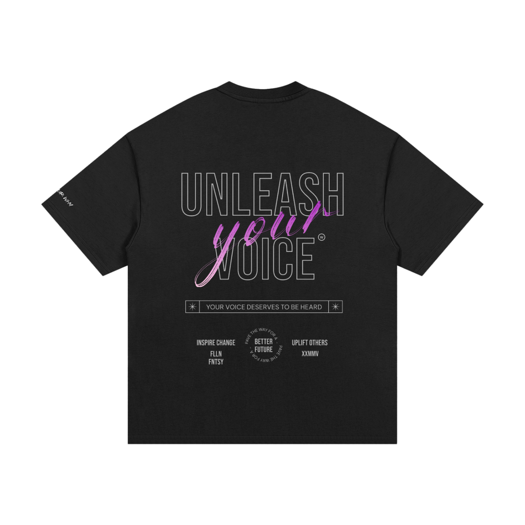 Unleash Your Voice Heavyweight Cotton Tee