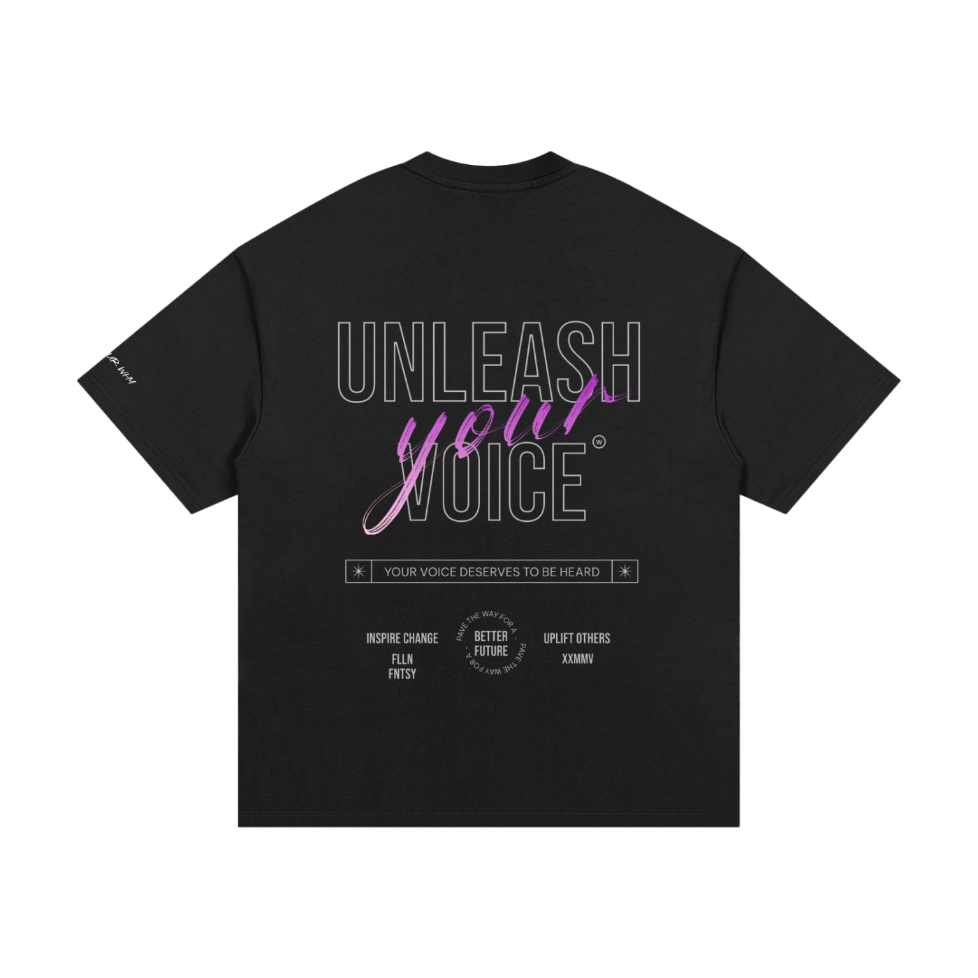 Unleash Your Voice Heavyweight Cotton Tee