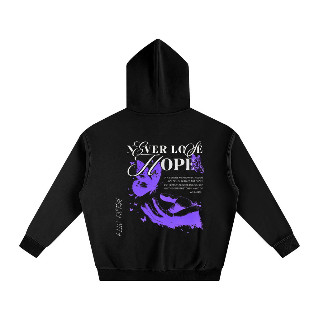 Never Lose Hope Oversize Fleeced Hoodie