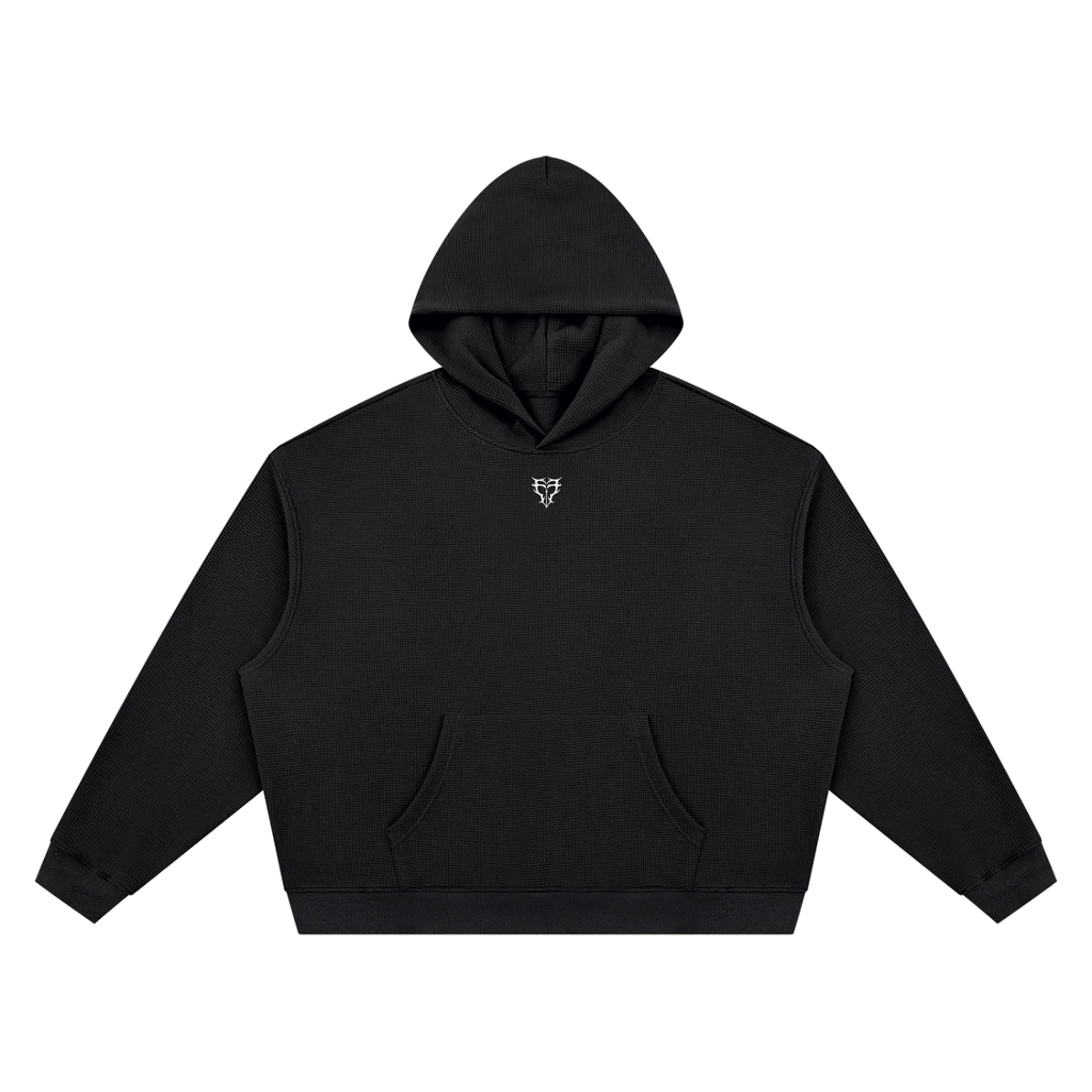 Waffle Boxy Hoodie