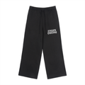 Fleece Drawstring Straight-Leg Sweatpants