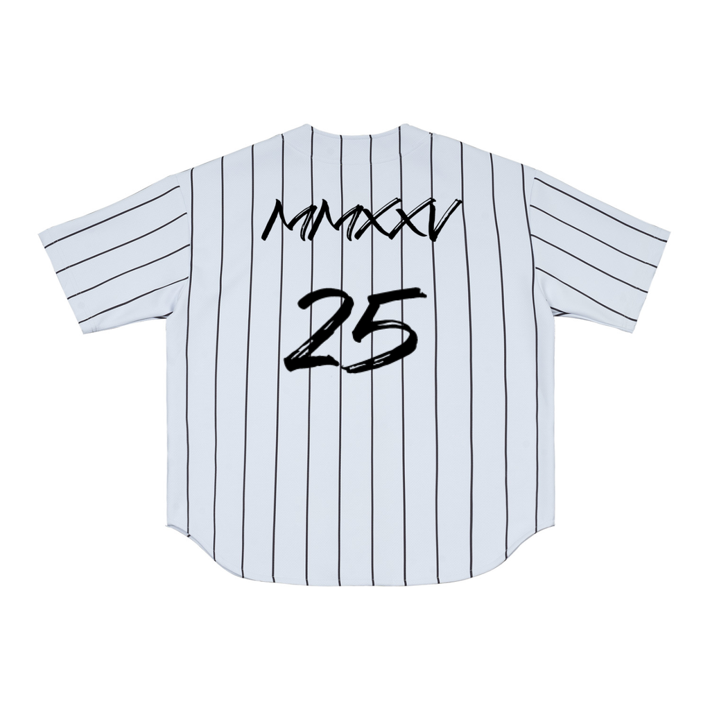 Pinstripe Baseball Jersey