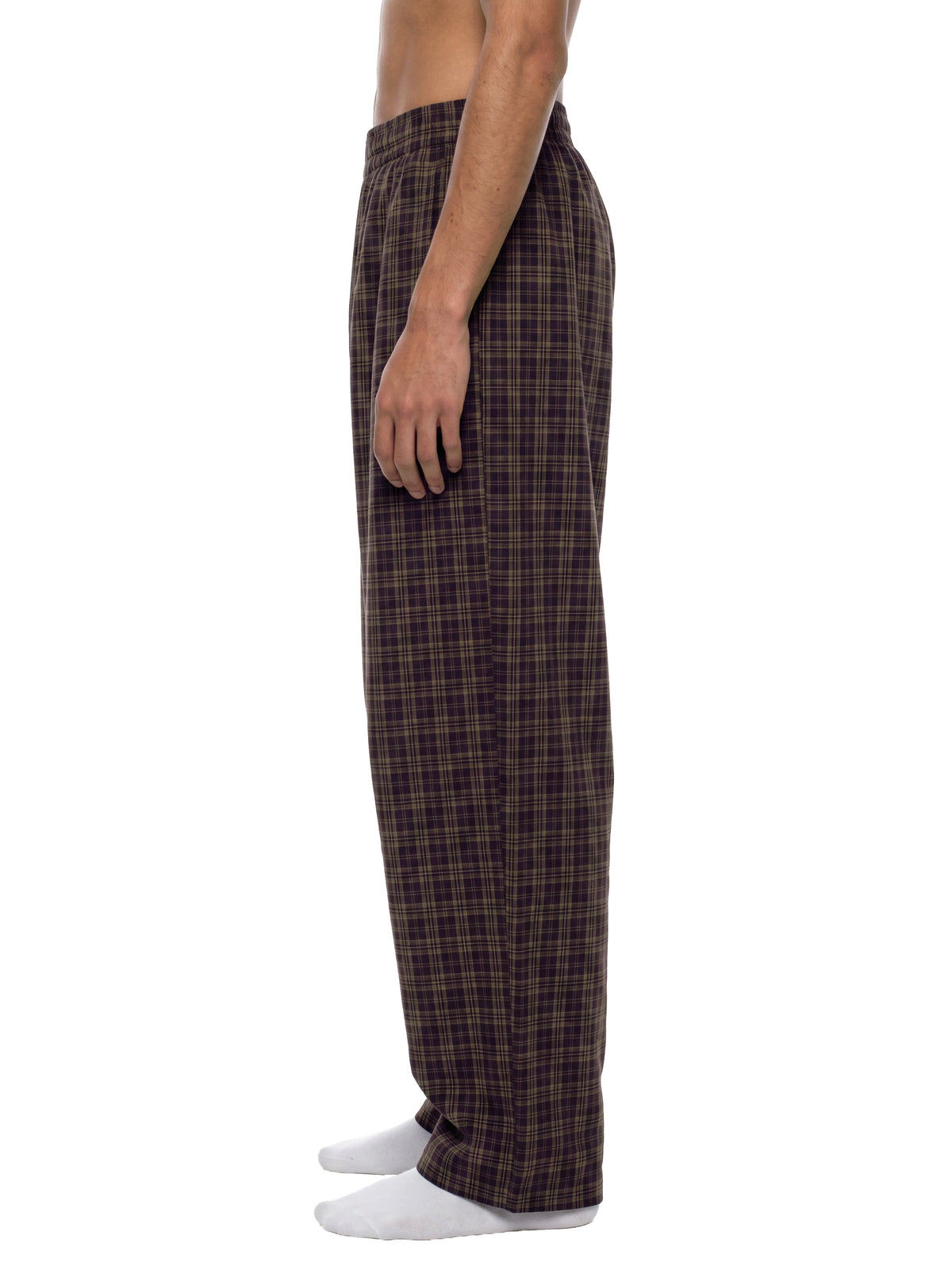 Plaid Wide Leg Pants